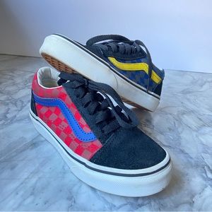 Boys Checkered Vans Sneakers